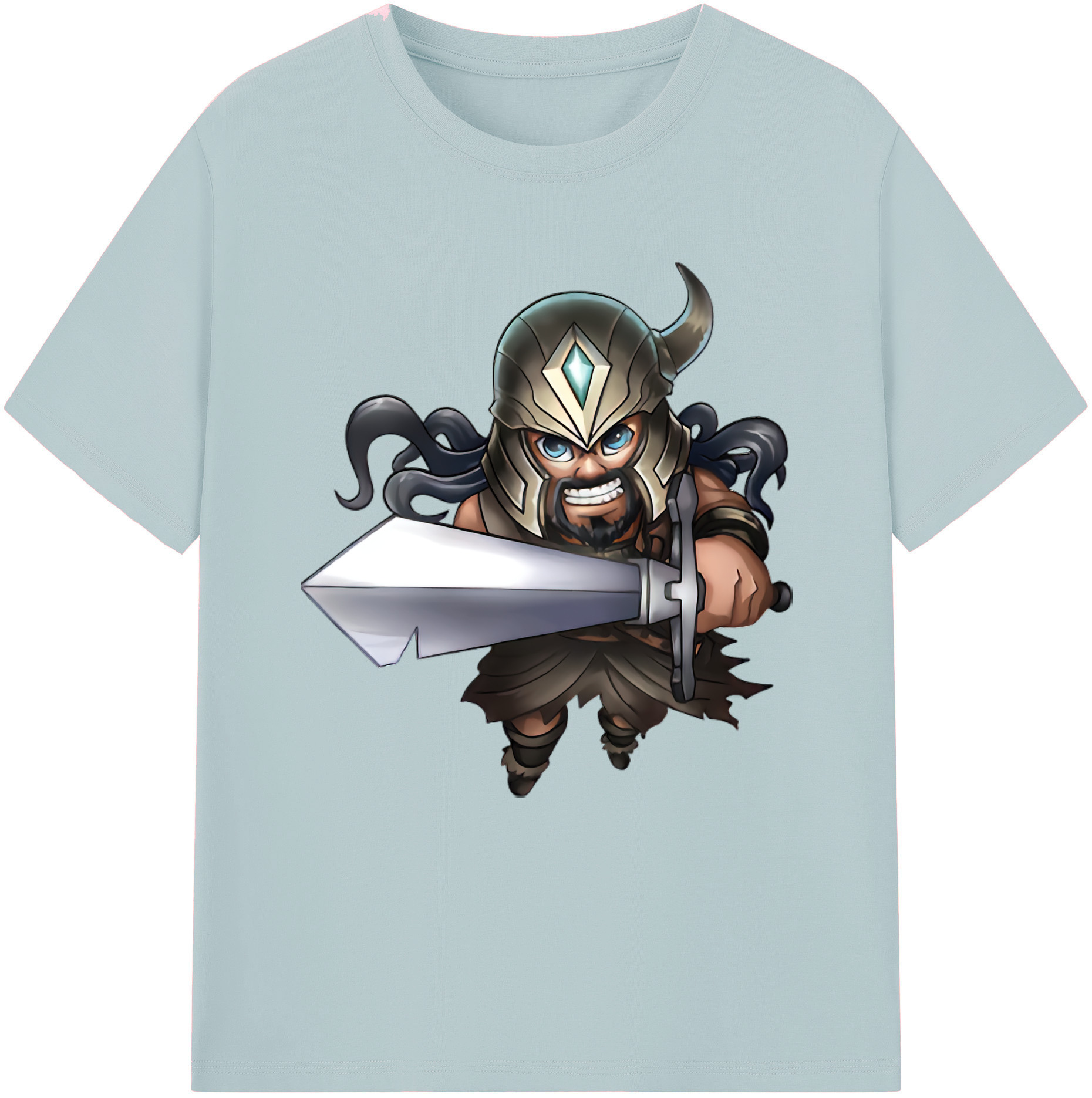 リーグ・オブ・レジェンド League of Legends LOL 綿100％半袖Tシャツ（フロントプリント）